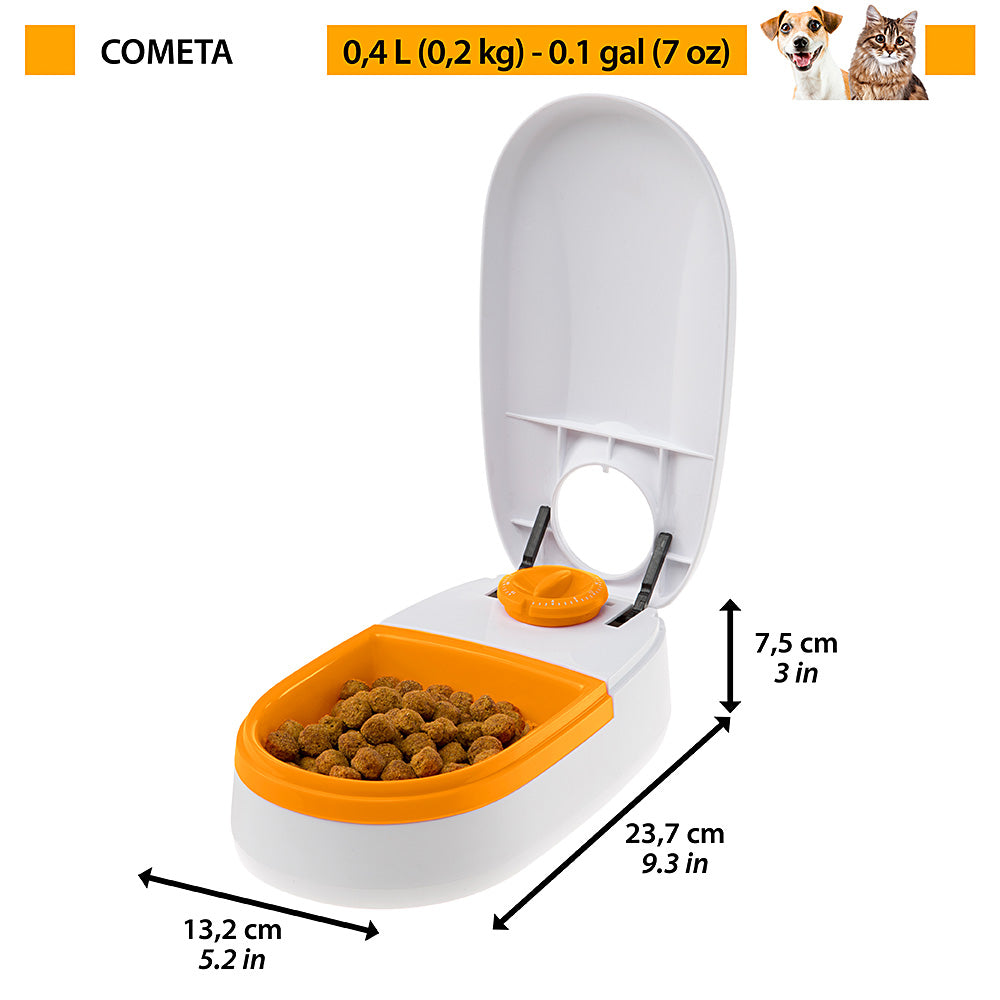 Distributore Di Crocchette Per Cani E Gatti 3 Lt - Zenith Bianco - Ferplast  in vendita online